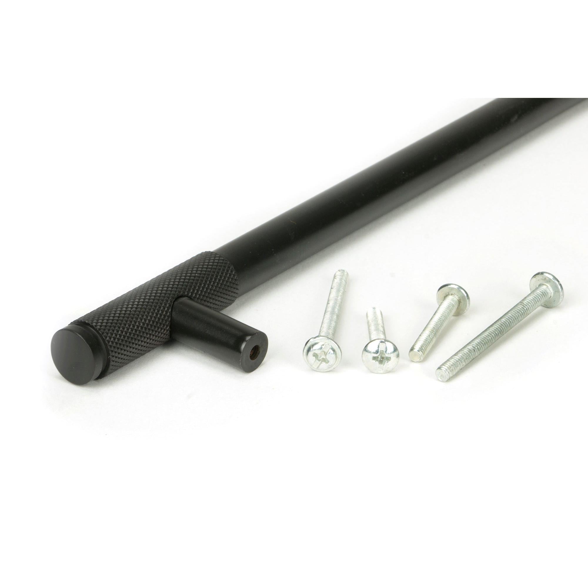 Aged Bronze Half Brompton Pull Handle - Small | From The Anvil - Pull Handles - From The Anvil - Yester Home