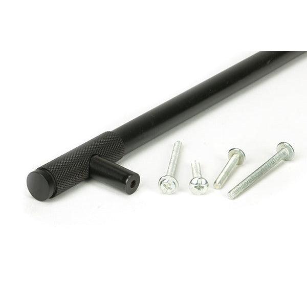 Aged Bronze Half Brompton Pull Handle - Small | From The Anvil-Pull Handles-Yester Home