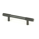 Aged Bronze Half Brompton Pull Handle - Small | From The Anvil-Pull Handles-Yester Home