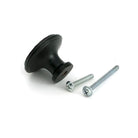 Aged Bronze Hammered Cabinet Knob - Large - Cabinet Knobs - From The Anvil - Yester Home