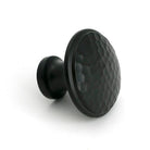 Aged Bronze Hammered Cabinet Knob - Large - Cabinet Knobs - From The Anvil - Yester Home