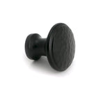 Aged Bronze Hammered Cabinet Knob - Medium - Cabinet Knobs - From The Anvil - Yester Home
