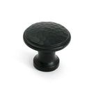 Aged Bronze Hammered Cabinet Knob - Medium - Cabinet Knobs - From The Anvil - Yester Home