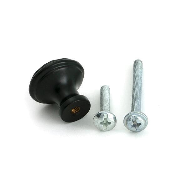Aged Bronze Hammered Cabinet Knob - Small - Cabinet Knobs - From The Anvil - Yester Home