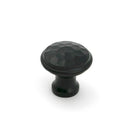Aged Bronze Hammered Cabinet Knob - Small - Cabinet Knobs - From The Anvil - Yester Home