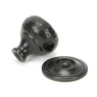 Aged Bronze Hammered Mushroom Cabinet Knob 32mm | From The Anvil - Cabinet Knobs - From The Anvil - Yester Home