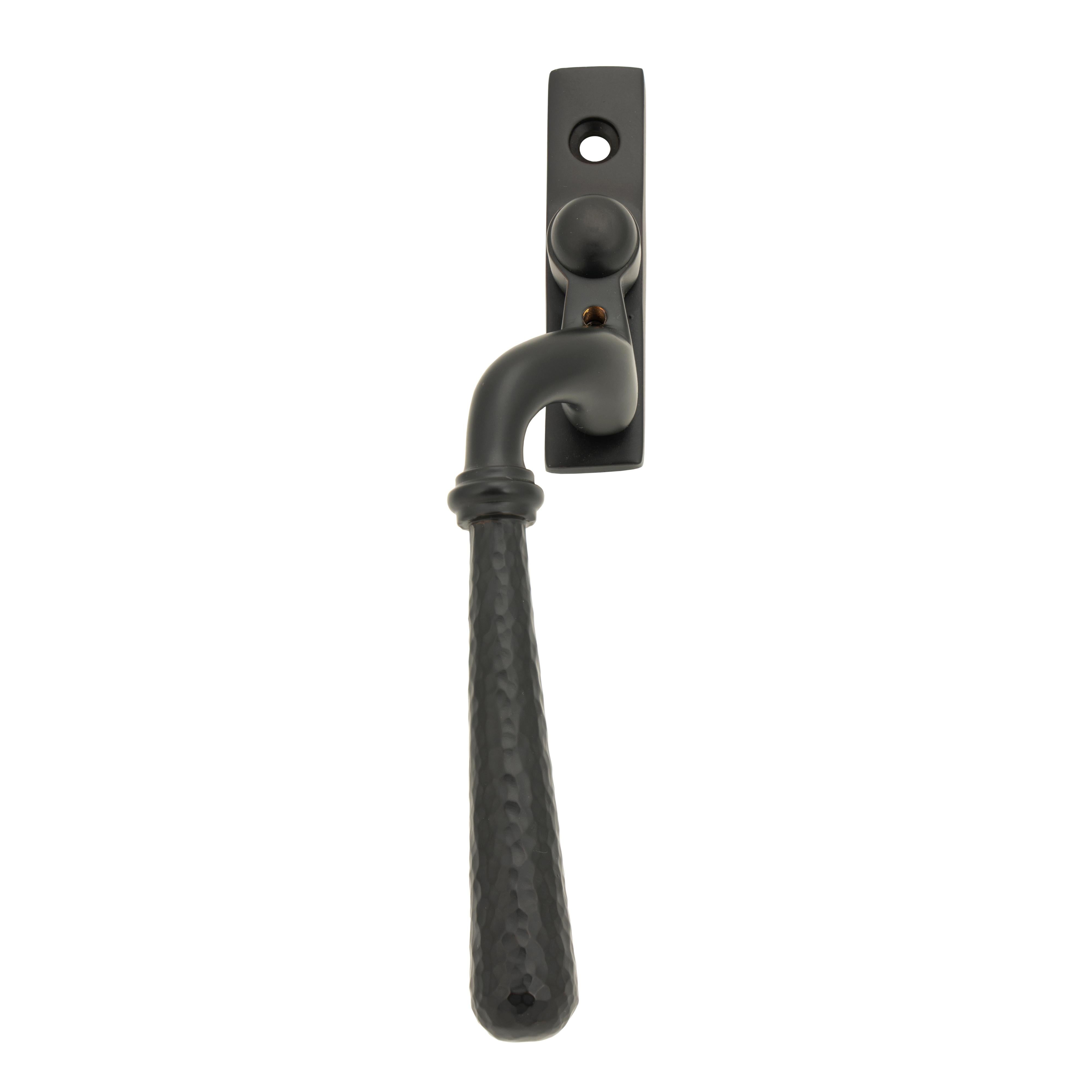 Aged Bronze Hammered Newbury Espag - LH | From The Anvil - Espag. Fasteners - From The Anvil - Yester Home