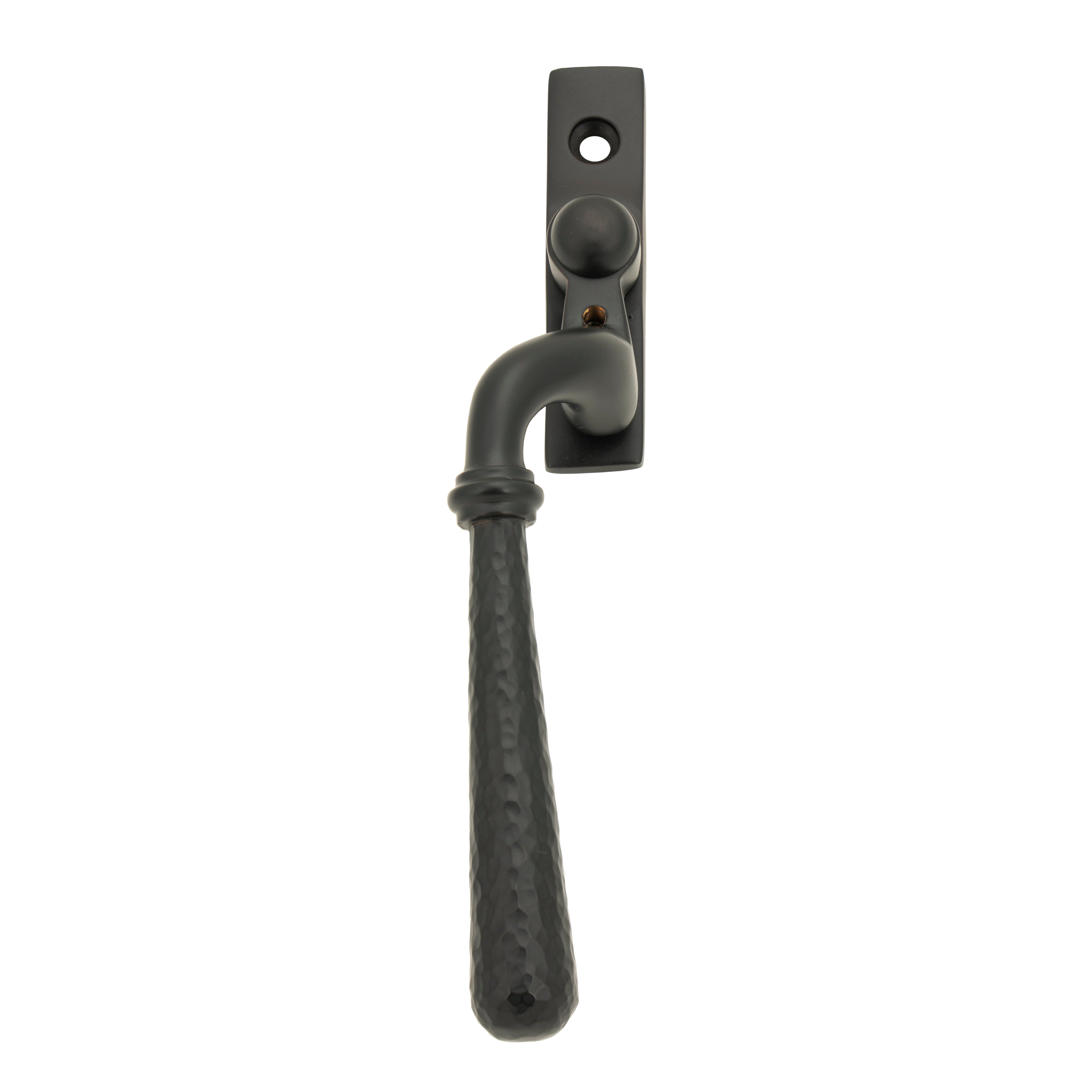 Aged Bronze Hammered Newbury Espag - LH | From The Anvil-Espag. Fasteners-Yester Home
