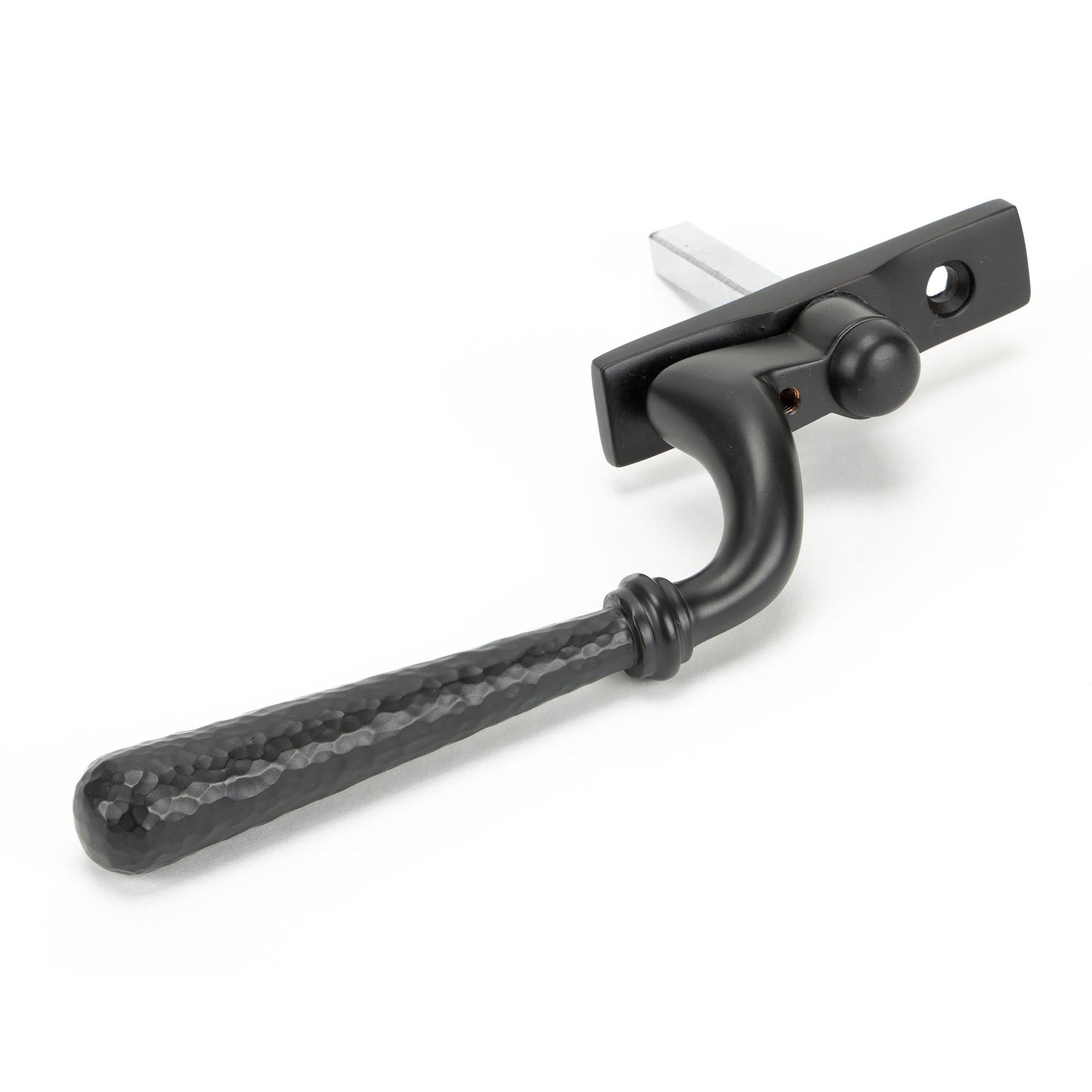 Aged Bronze Hammered Newbury Espag - RH | From The Anvil - Espag. Fasteners - From The Anvil - Yester Home