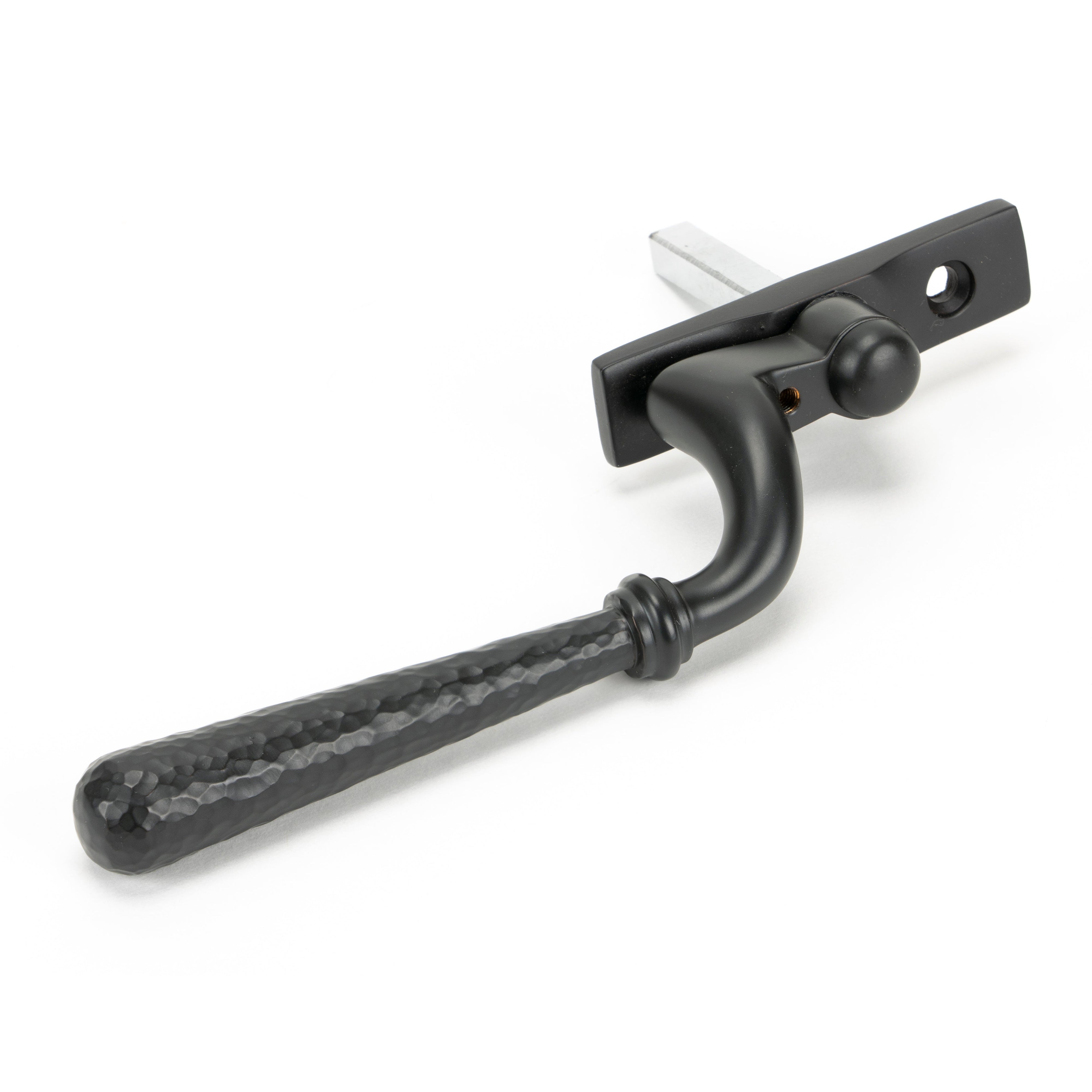 Aged Bronze Hammered Newbury Espag - RH | From The Anvil-Espag. Fasteners-Yester Home
