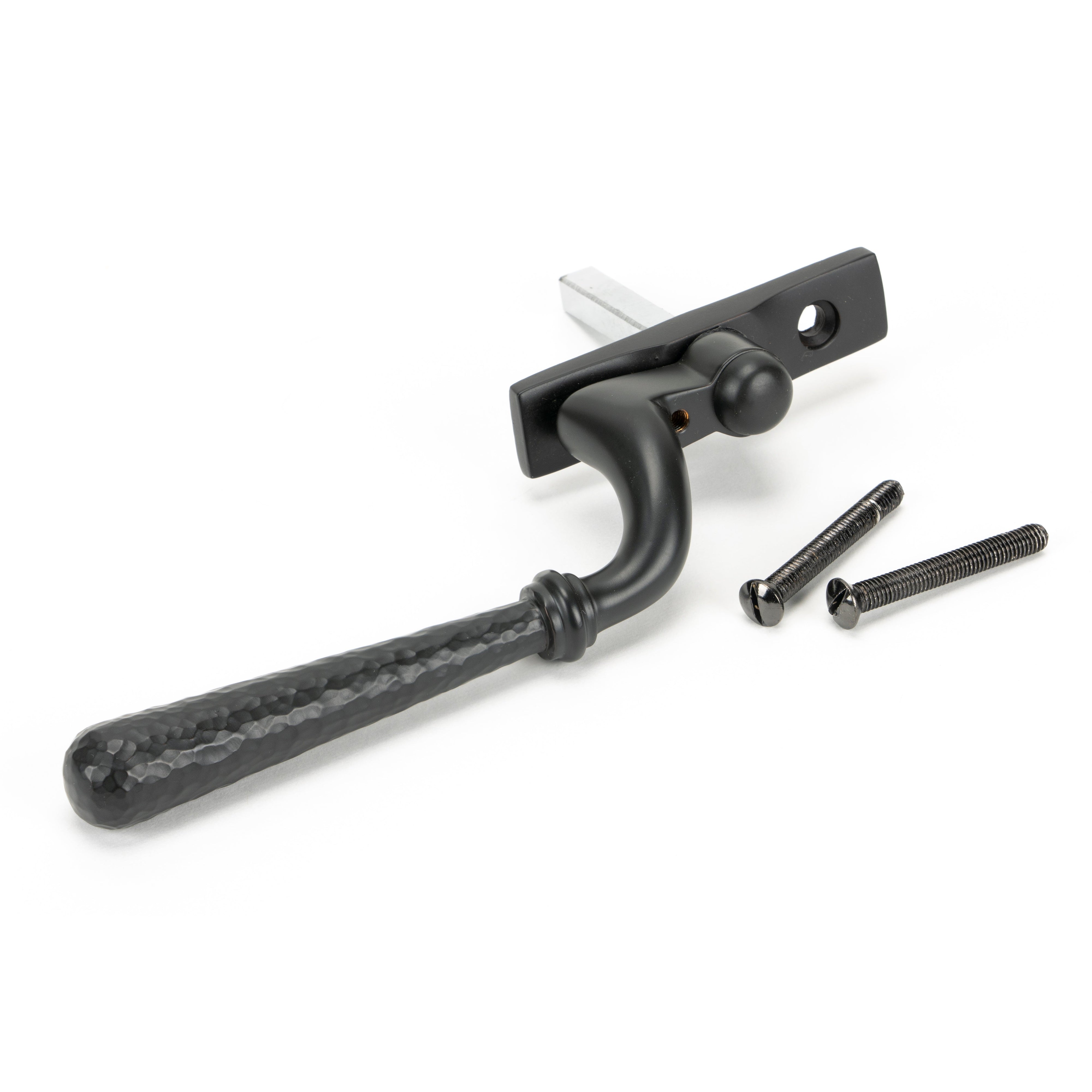 Aged Bronze Hammered Newbury Espag - RH | From The Anvil-Espag. Fasteners-Yester Home