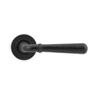 Aged Bronze Hammered Newbury Lever on Rose Set (Plain) - Unsprung | From The Anvil-Concealed-Yester Home