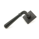 Aged Bronze Hammered Newbury Lever on Rose Set (Square) | From The Anvil-Concealed-Yester Home