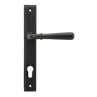 Aged Bronze Hammered Newbury Slimline Espag. Lock Set | From The Anvil - Espagnolette - From The Anvil - Yester Home