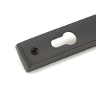 Aged Bronze Hammered Newbury Slimline Espag. Lock Set | From The Anvil-Espagnolette-Yester Home