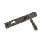 Aged Bronze Hammered Newbury Slimline Espag. Lock Set | From The Anvil-Espagnolette-Yester Home