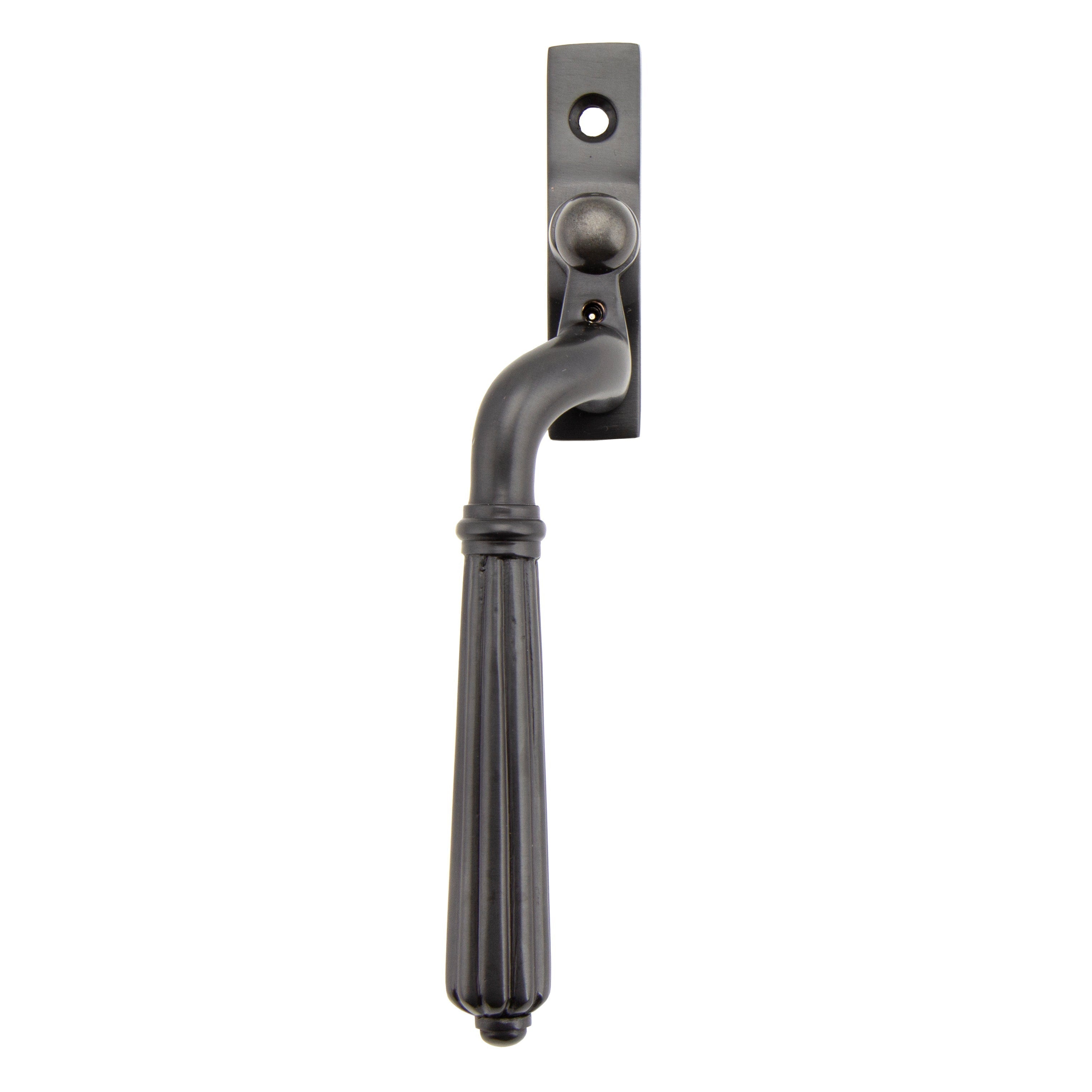 Aged Bronze Hinton Espag - LH | From The Anvil-Espag. Fasteners-Yester Home