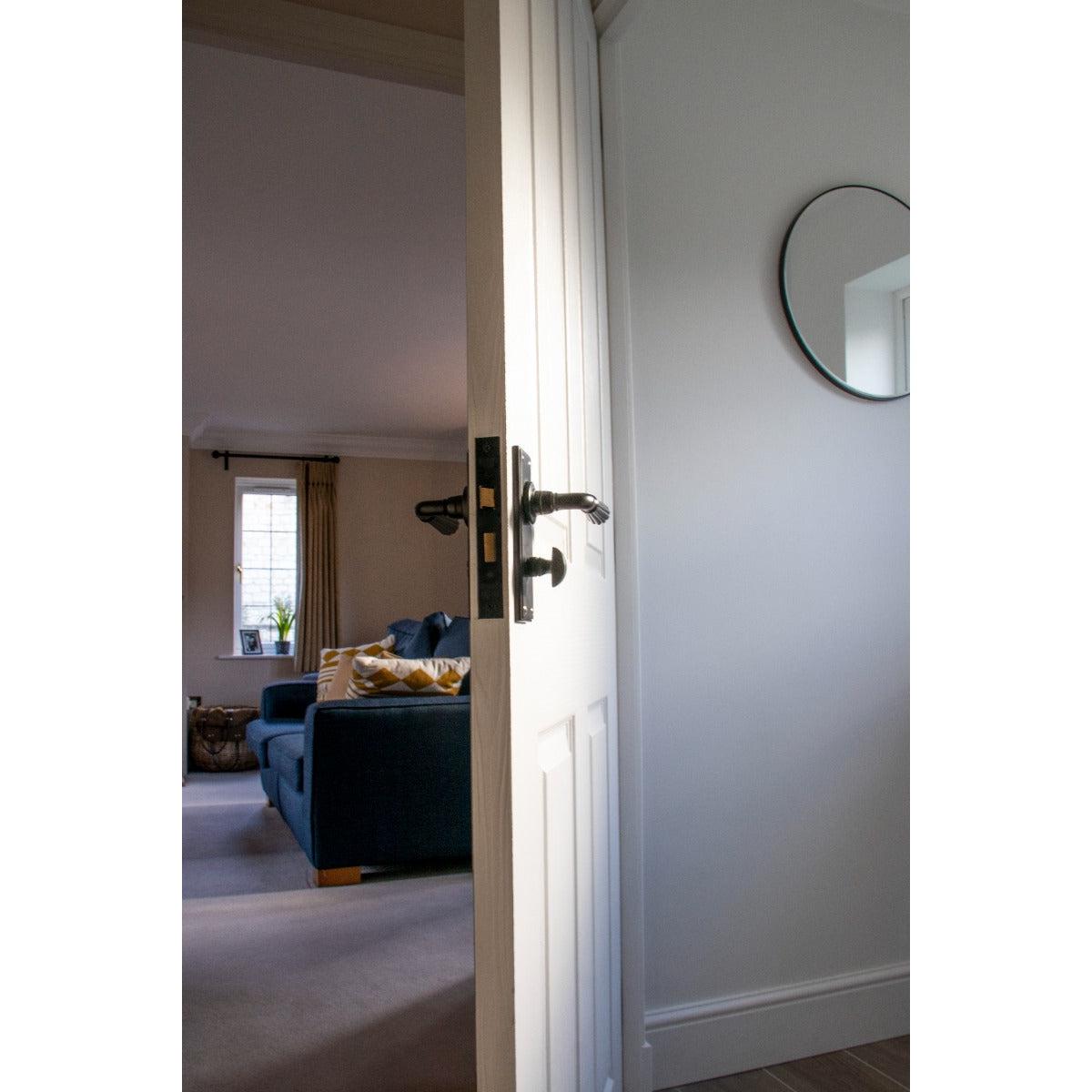 Aged Bronze Hinton Lever Bathroom Set | From The Anvil-Lever Bathroom-Yester Home