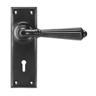 Aged Bronze Hinton Lever Lock Set | From The Anvil - Lever Lock - From The Anvil - Yester Home