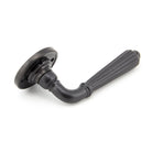 Aged Bronze Hinton Lever on Rose Set - Unsprung | From The Anvil-Lever on Rose-Yester Home