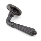 Aged Bronze Hinton Lever on Rose Set - Unsprung | From The Anvil - Lever on Rose - From The Anvil - Yester Home
