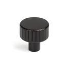 Aged Bronze Judd Cabinet Knob - 25mm (No rose) | From The Anvil - Cabinet Knobs - From The Anvil - Yester Home