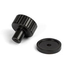 Aged Bronze Judd Cabinet Knob - 25mm (Plain) | From The Anvil-Cabinet Knobs-Yester Home