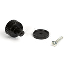 Aged Bronze Judd Cabinet Knob - 25mm (Plain) | From The Anvil-Cabinet Knobs-Yester Home