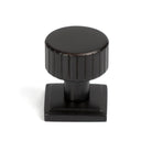 Aged Bronze Judd Cabinet Knob - 25mm (Square) | From The Anvil - Cabinet Knobs - From The Anvil - Yester Home