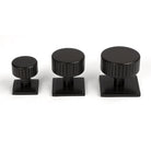 Aged Bronze Judd Cabinet Knob - 25mm (Square) | From The Anvil - Cabinet Knobs - From The Anvil - Yester Home