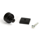Aged Bronze Judd Cabinet Knob - 25mm (Square) | From The Anvil-Cabinet Knobs-Yester Home
