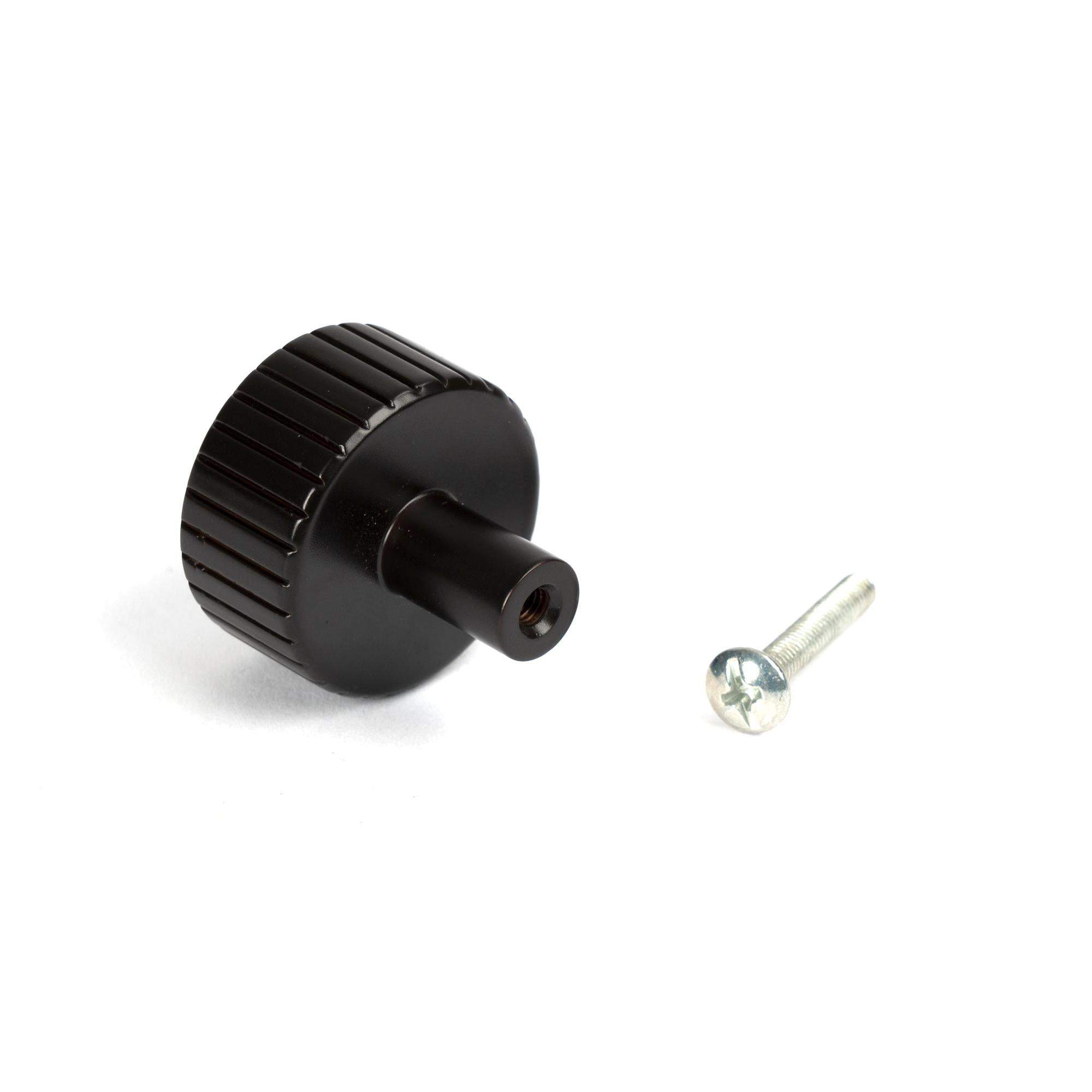Aged Bronze Judd Cabinet Knob - 32mm (No rose) | From The Anvil - Cabinet Knobs - From The Anvil - Yester Home