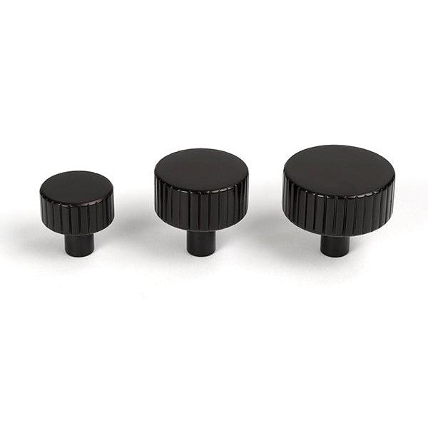 Aged Bronze Judd Cabinet Knob - 32mm (No rose) | From The Anvil-Cabinet Knobs-Yester Home