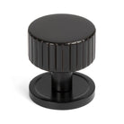 Aged Bronze Judd Cabinet Knob - 32mm (Plain) | From The Anvil - Cabinet Knobs - From The Anvil - Yester Home
