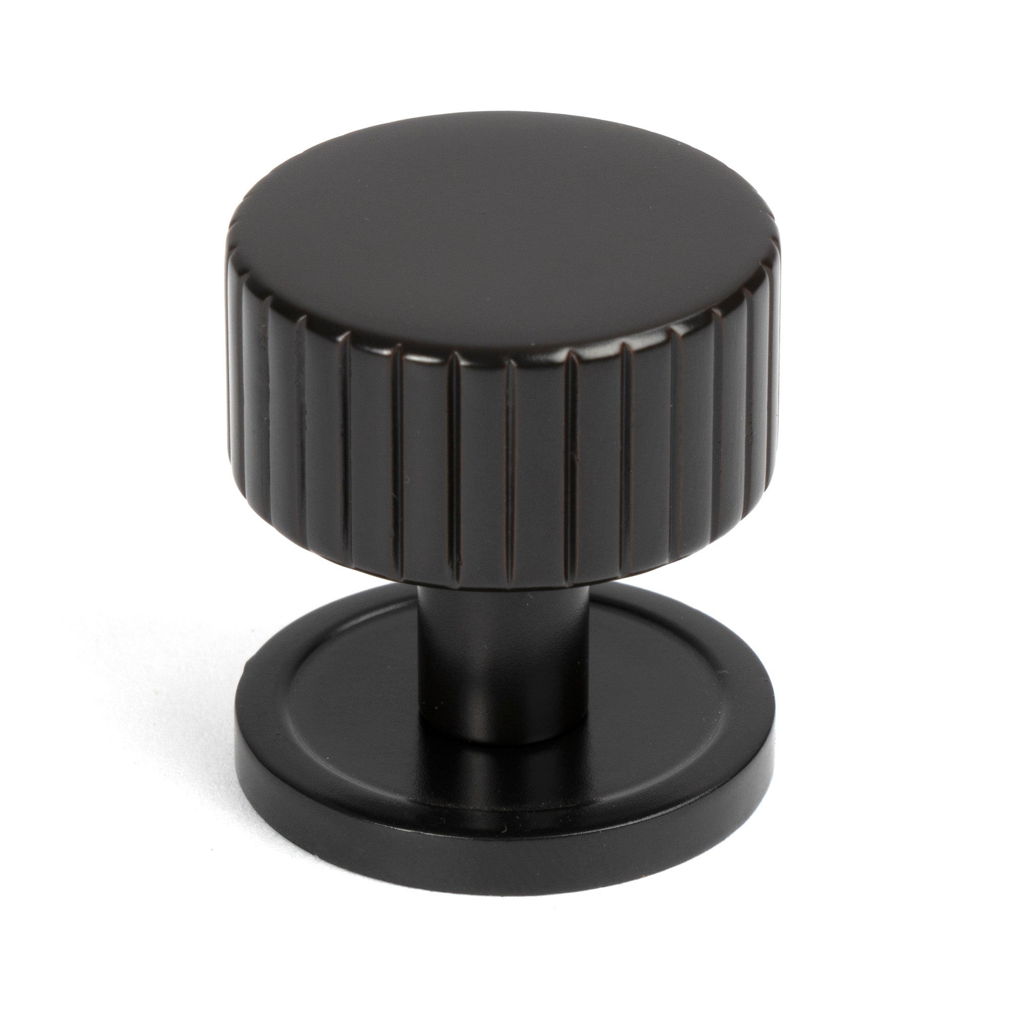 Aged Bronze Judd Cabinet Knob - 32mm (Plain) | From The Anvil - Cabinet Knobs - From The Anvil - Yester Home