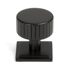 Aged Bronze Judd Cabinet Knob - 32mm (Square) | From The Anvil - Cabinet Knobs - From The Anvil - Yester Home
