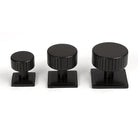 Aged Bronze Judd Cabinet Knob - 32mm (Square) | From The Anvil-Cabinet Knobs-Yester Home