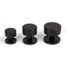 Aged Bronze Judd Cabinet Knob - 38mm (Plain) | From The Anvil-Cabinet Knobs-Yester Home