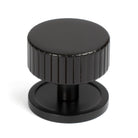 Aged Bronze Judd Cabinet Knob - 38mm (Plain) | From The Anvil-Cabinet Knobs-Yester Home