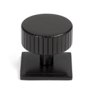Aged Bronze Judd Cabinet Knob - 38mm (Square) | From The Anvil - Cabinet Knobs - From The Anvil - Yester Home