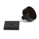 Aged Bronze Judd Cabinet Knob - 38mm (Square) | From The Anvil-Cabinet Knobs-Yester Home