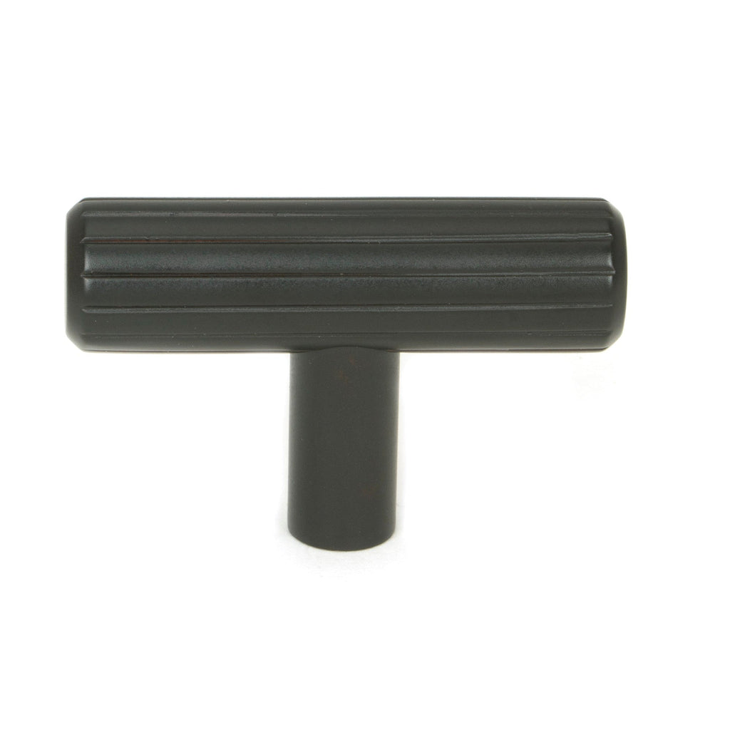 Aged Bronze Judd T-Bar | From The Anvil-Cabinet Knobs-Yester Home