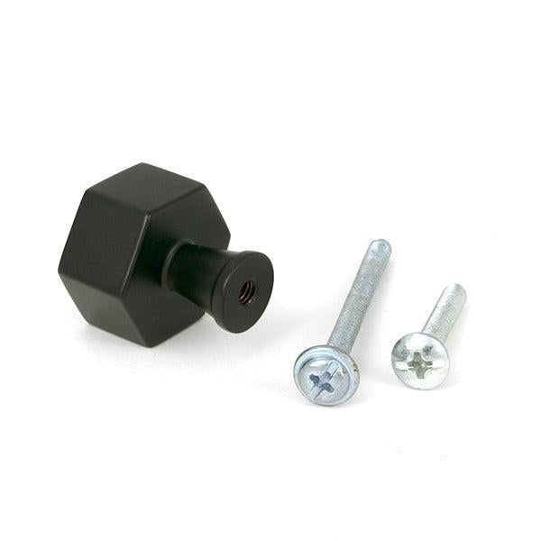 Aged Bronze Kahlo Cabinet Knob - 25mm - Cabinet Knobs - From The Anvil - Yester Home