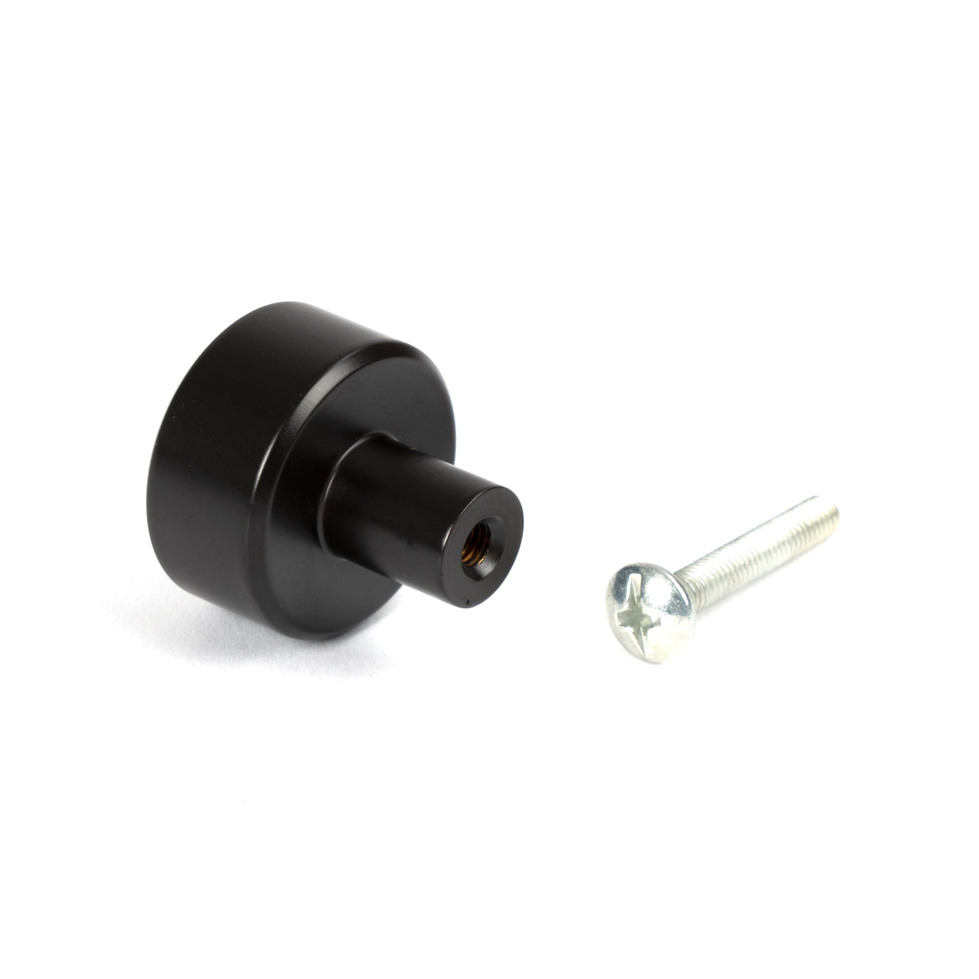 Aged Bronze Kelso Cabinet Knob - 25mm (No rose) | From The Anvil-Cabinet Knobs-Yester Home