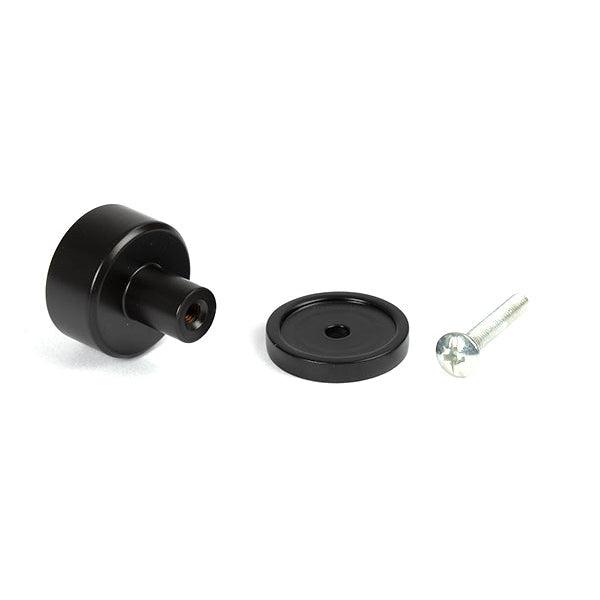 Aged Bronze Kelso Cabinet Knob - 25mm (Plain) | From The Anvil-Cabinet Knobs-Yester Home