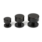 Aged Bronze Kelso Cabinet Knob - 25mm (Plain) | From The Anvil-Cabinet Knobs-Yester Home