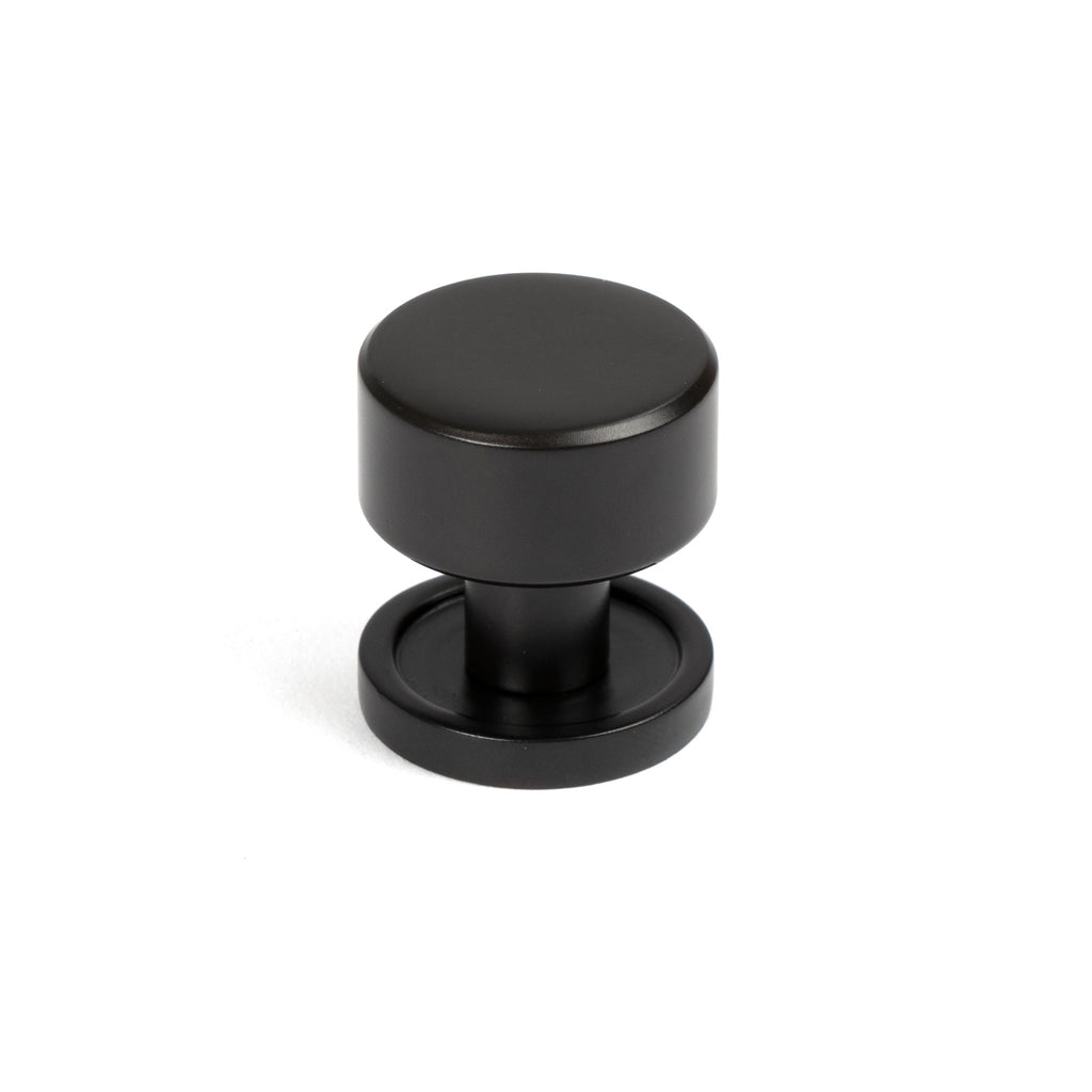 Aged Bronze Kelso Cabinet Knob - 25mm (Plain) | From The Anvil-Cabinet Knobs-Yester Home