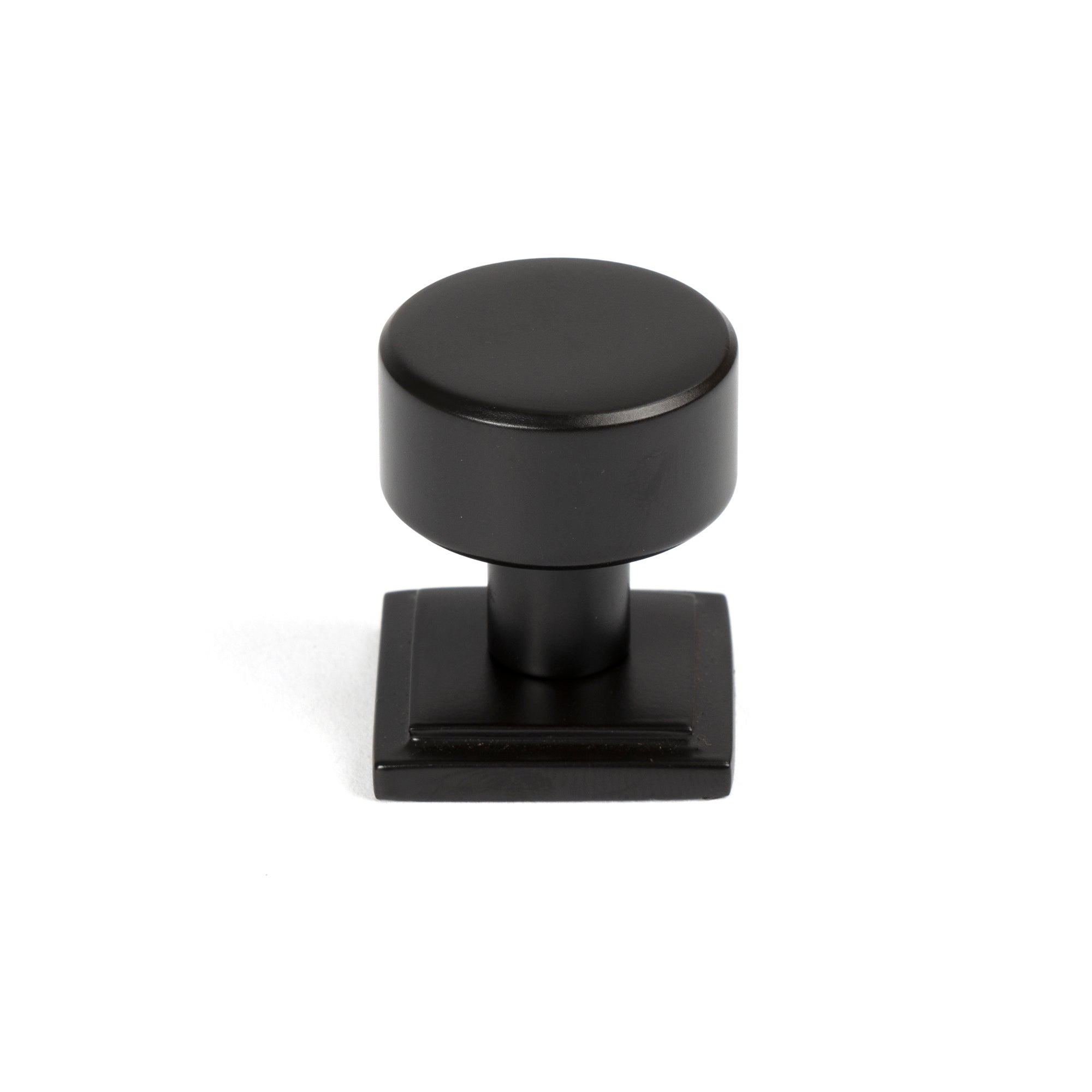 Aged Bronze Kelso Cabinet Knob - 25mm (Square) | From The Anvil - Cabinet Knobs - From The Anvil - Yester Home