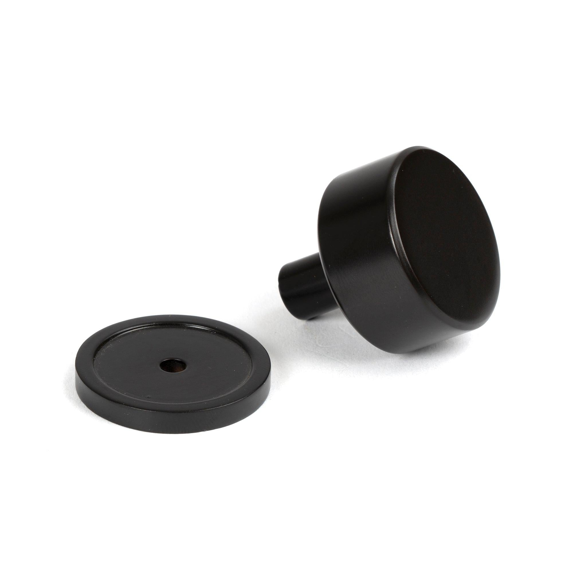 Aged Bronze Kelso Cabinet Knob - 32mm (Plain) | From The Anvil - Cabinet Knobs - From The Anvil - Yester Home
