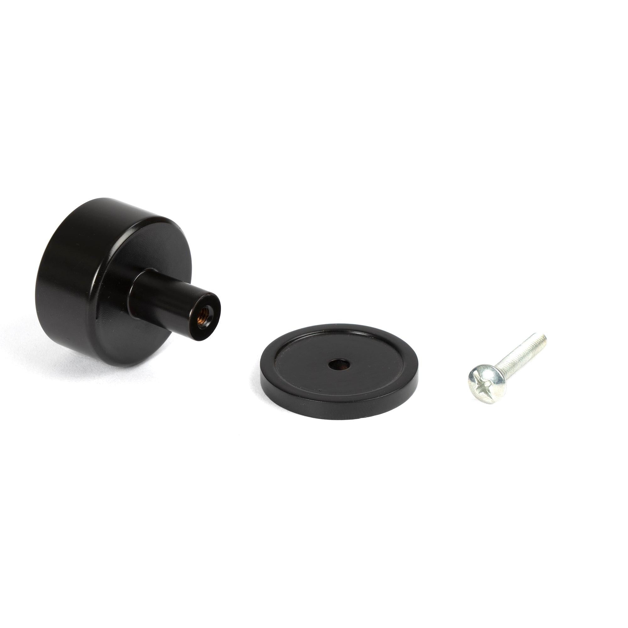 Aged Bronze Kelso Cabinet Knob - 32mm (Plain) | From The Anvil - Cabinet Knobs - From The Anvil - Yester Home